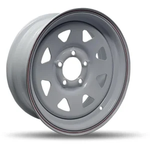 DTD – Steel – White – 13″x4.5″ 0mm – All weather Wheels – 9700900